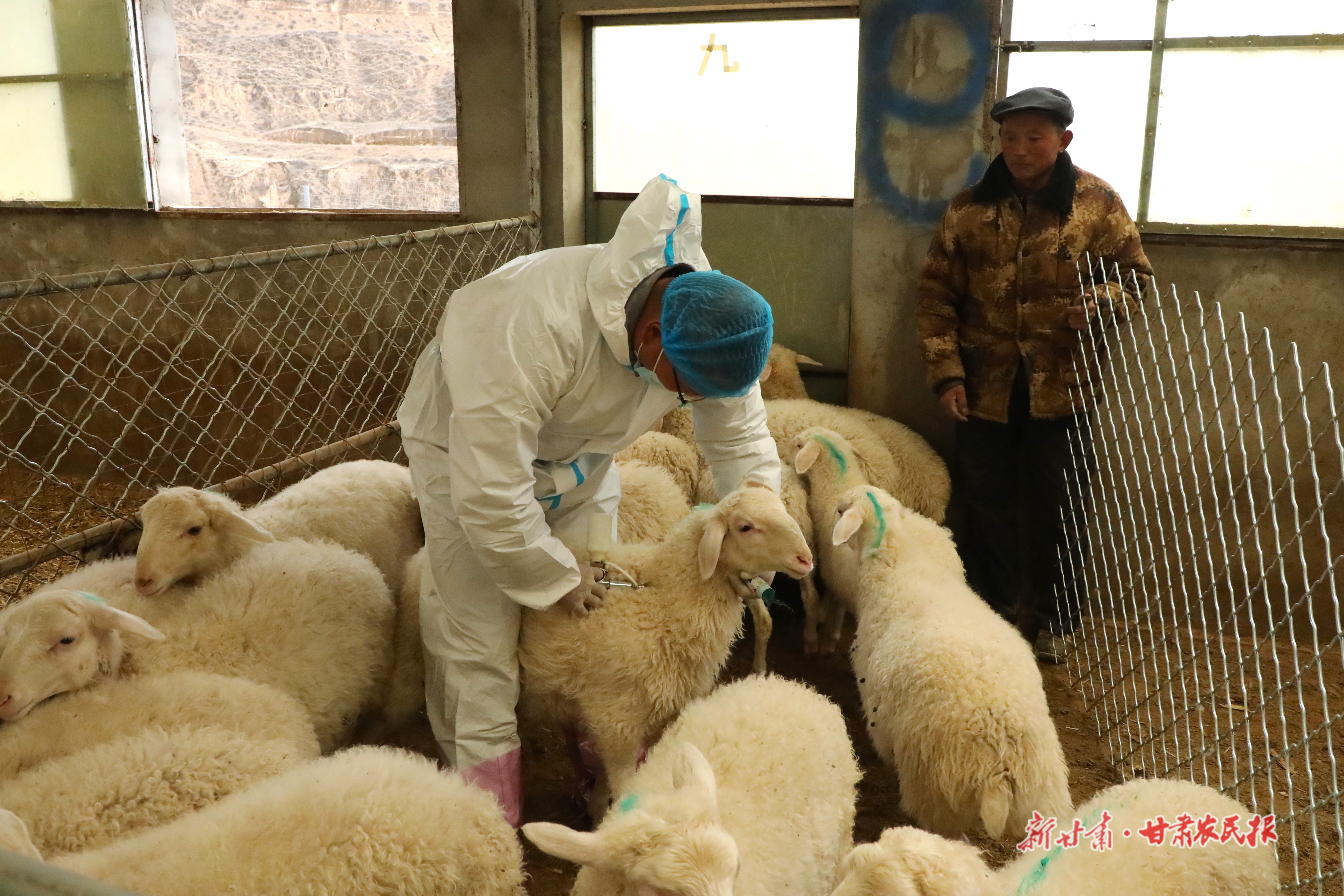 寧老莊村產業(yè)指導員趙云開展春防工作