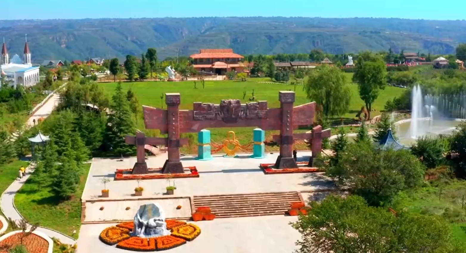 【冬韻甘肅·春游隴原】革命精神永傳承 農(nóng)耕文明永不休