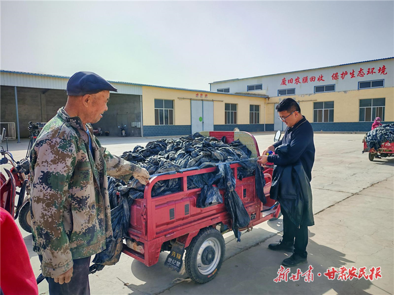 民勤縣：做好廢舊地膜回收 助力農(nóng)業(yè)綠色發(fā)展