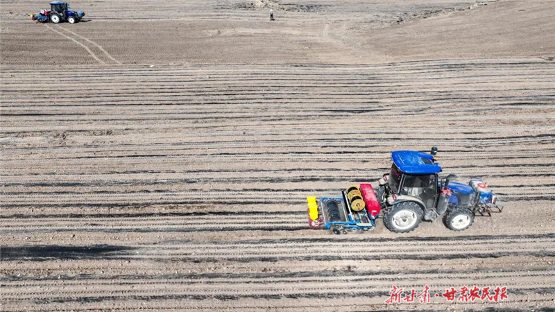 【圖片新聞】古浪縣：“智慧春耕”繪就現(xiàn)代農業(yè)新圖景
